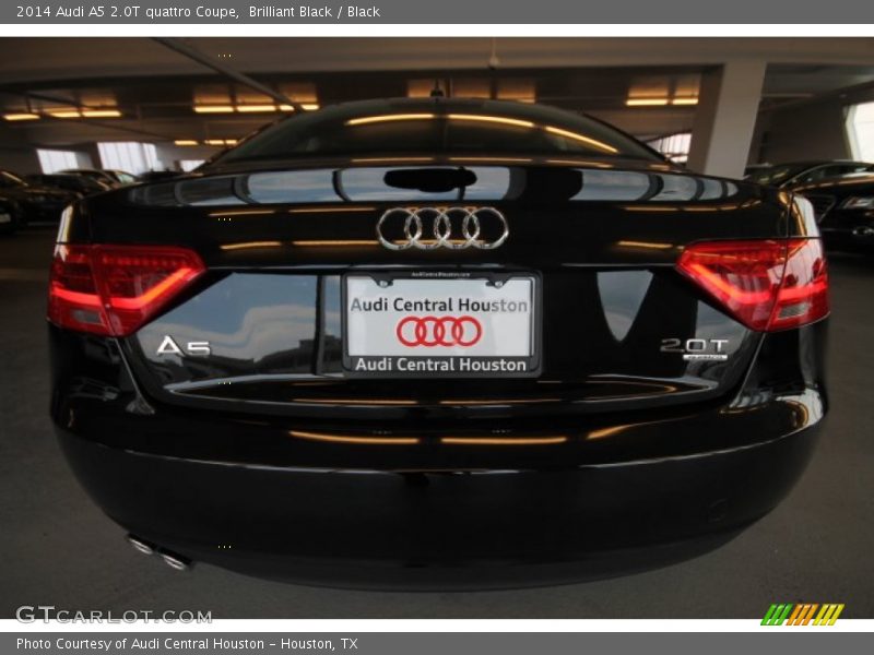 Brilliant Black / Black 2014 Audi A5 2.0T quattro Coupe