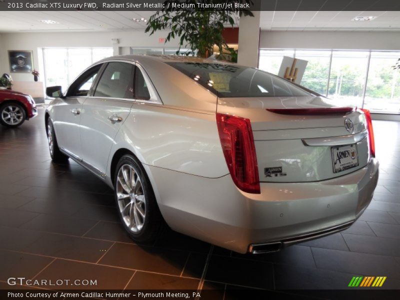 Radiant Silver Metallic / Medium Titanium/Jet Black 2013 Cadillac XTS Luxury FWD