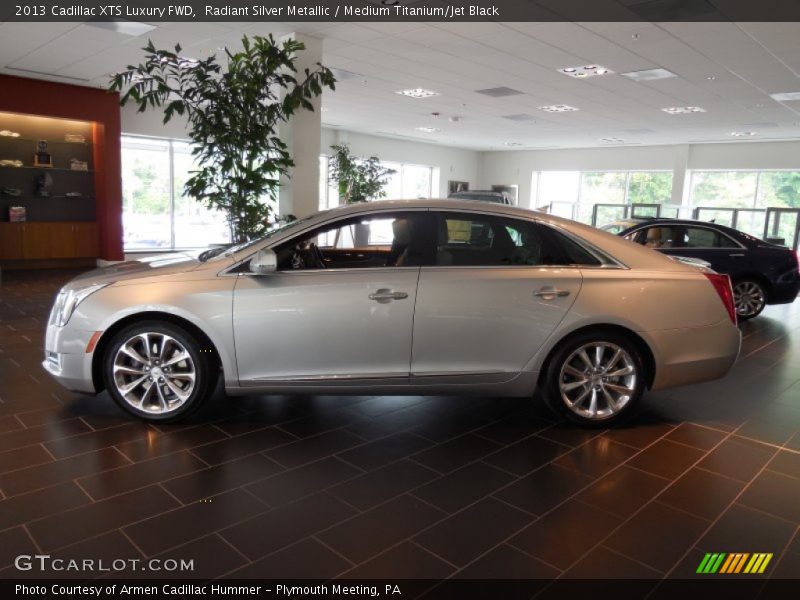 Radiant Silver Metallic / Medium Titanium/Jet Black 2013 Cadillac XTS Luxury FWD