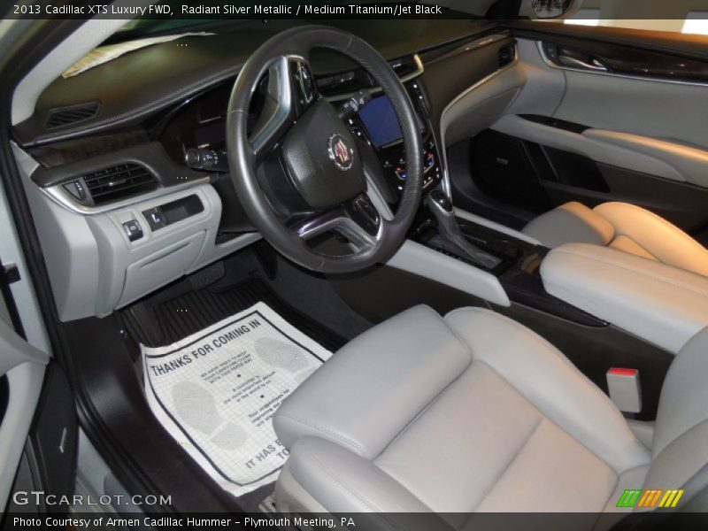 Radiant Silver Metallic / Medium Titanium/Jet Black 2013 Cadillac XTS Luxury FWD