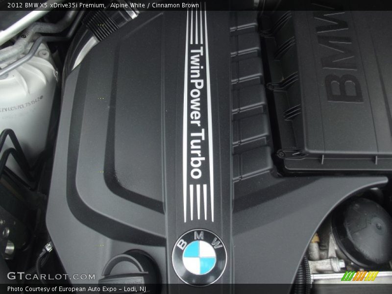 Alpine White / Cinnamon Brown 2012 BMW X5 xDrive35i Premium