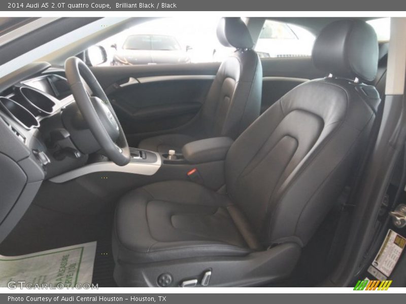 Brilliant Black / Black 2014 Audi A5 2.0T quattro Coupe