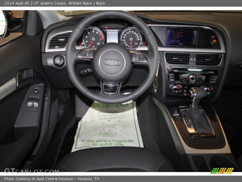Brilliant Black / Black 2014 Audi A5 2.0T quattro Coupe
