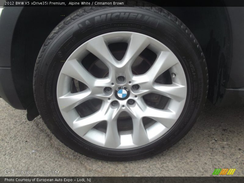 Alpine White / Cinnamon Brown 2012 BMW X5 xDrive35i Premium
