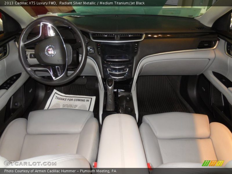 Radiant Silver Metallic / Medium Titanium/Jet Black 2013 Cadillac XTS Luxury FWD