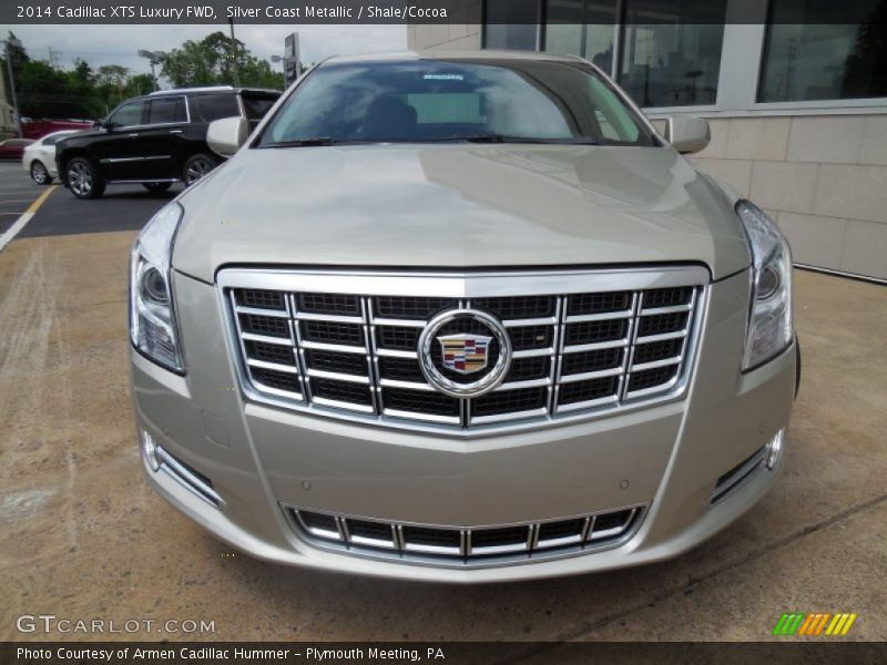 Silver Coast Metallic / Shale/Cocoa 2014 Cadillac XTS Luxury FWD