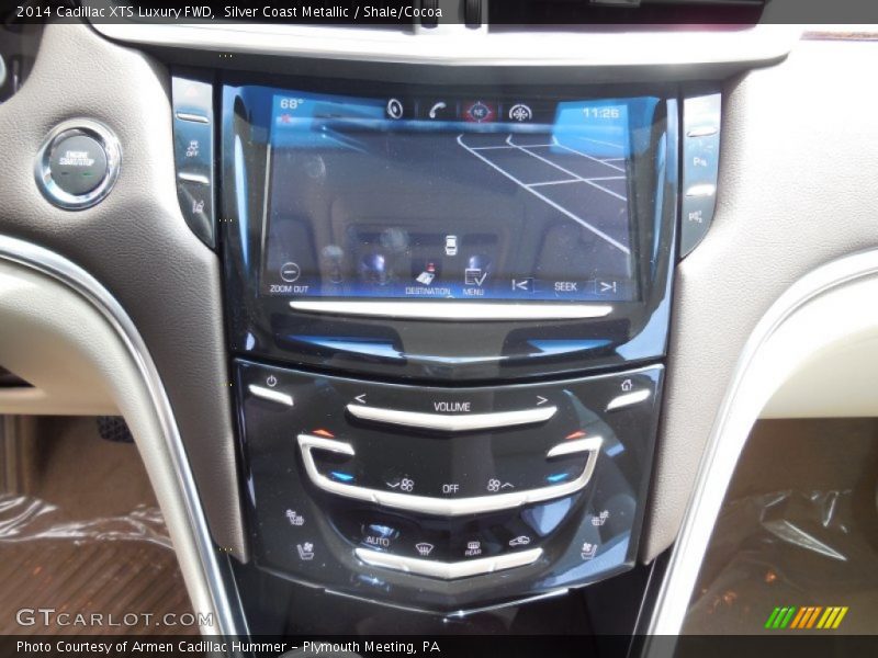 Silver Coast Metallic / Shale/Cocoa 2014 Cadillac XTS Luxury FWD