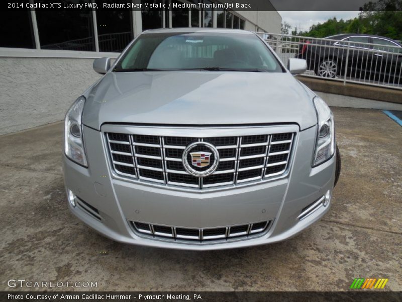 Radiant Silver Metallic / Medium Titanium/Jet Black 2014 Cadillac XTS Luxury FWD