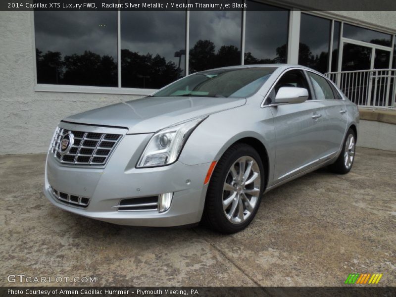 Radiant Silver Metallic / Medium Titanium/Jet Black 2014 Cadillac XTS Luxury FWD