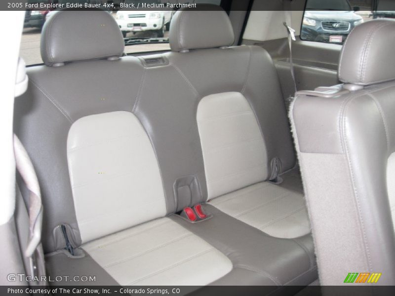 Black / Medium Parchment 2005 Ford Explorer Eddie Bauer 4x4
