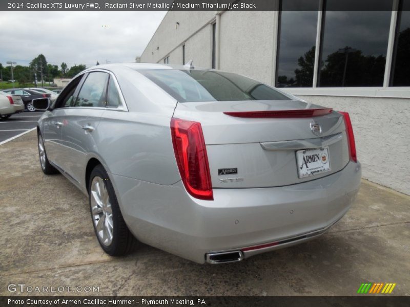 Radiant Silver Metallic / Medium Titanium/Jet Black 2014 Cadillac XTS Luxury FWD