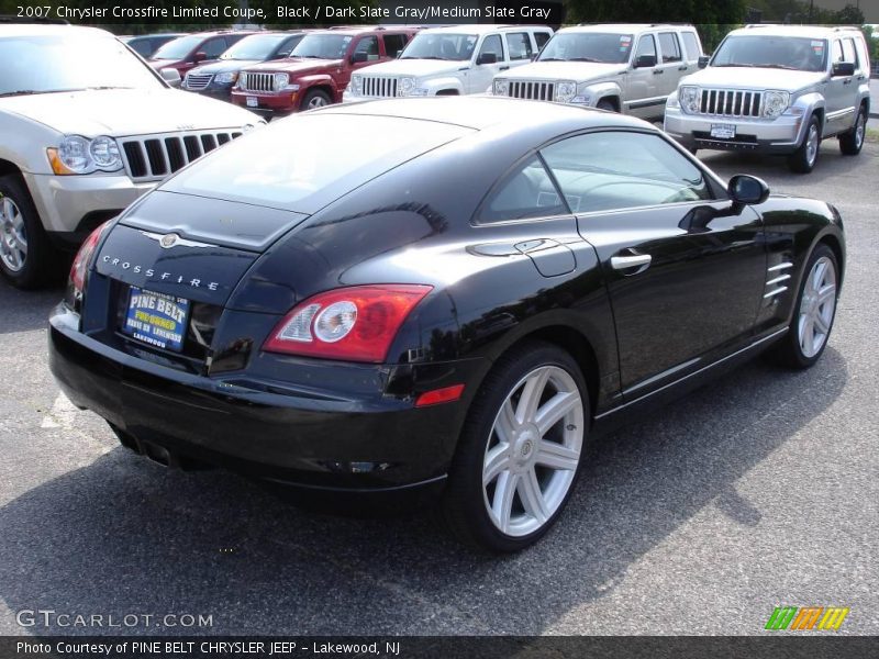 Black / Dark Slate Gray/Medium Slate Gray 2007 Chrysler Crossfire Limited Coupe