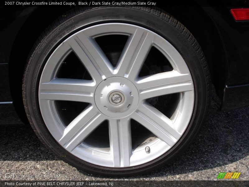 Black / Dark Slate Gray/Medium Slate Gray 2007 Chrysler Crossfire Limited Coupe