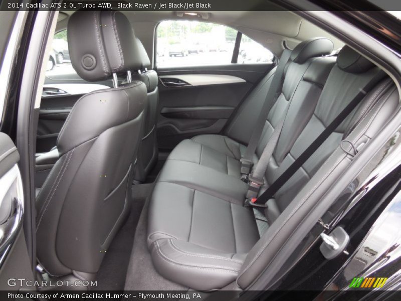 Black Raven / Jet Black/Jet Black 2014 Cadillac ATS 2.0L Turbo AWD