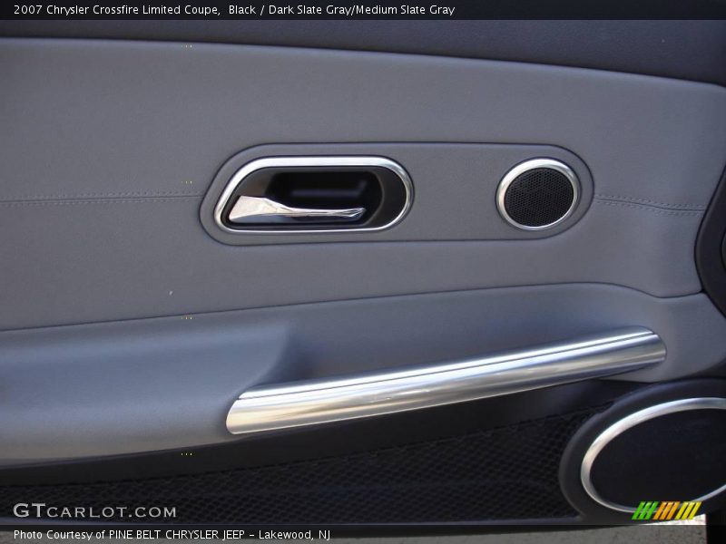 Black / Dark Slate Gray/Medium Slate Gray 2007 Chrysler Crossfire Limited Coupe