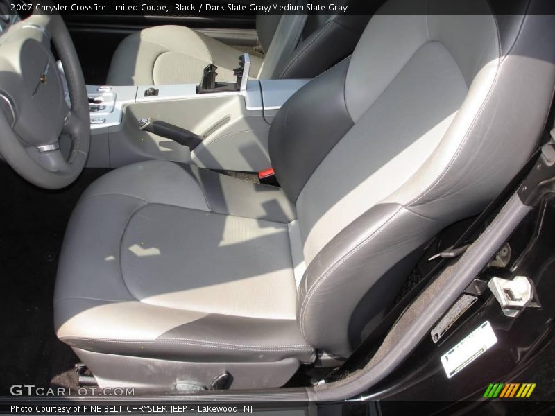 Black / Dark Slate Gray/Medium Slate Gray 2007 Chrysler Crossfire Limited Coupe
