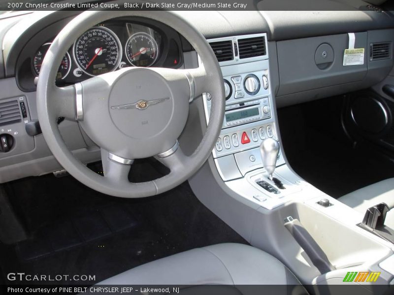Black / Dark Slate Gray/Medium Slate Gray 2007 Chrysler Crossfire Limited Coupe