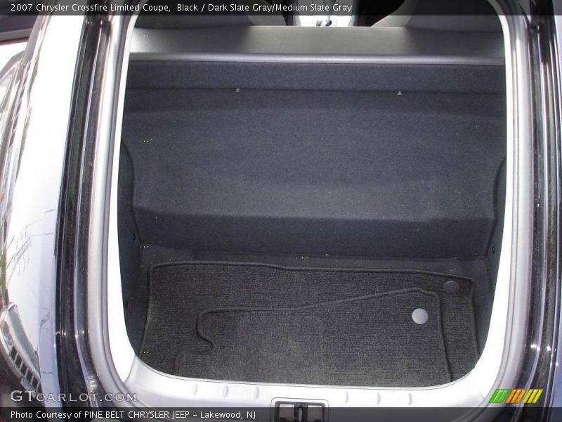 Black / Dark Slate Gray/Medium Slate Gray 2007 Chrysler Crossfire Limited Coupe