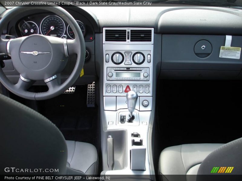 Black / Dark Slate Gray/Medium Slate Gray 2007 Chrysler Crossfire Limited Coupe