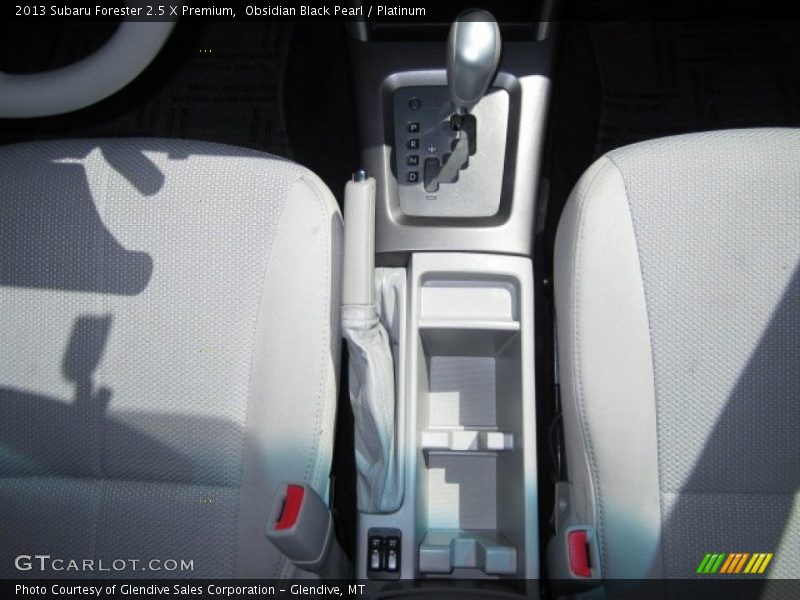 Obsidian Black Pearl / Platinum 2013 Subaru Forester 2.5 X Premium