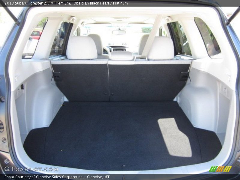 Obsidian Black Pearl / Platinum 2013 Subaru Forester 2.5 X Premium
