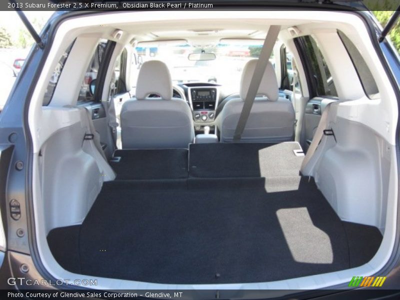 Obsidian Black Pearl / Platinum 2013 Subaru Forester 2.5 X Premium