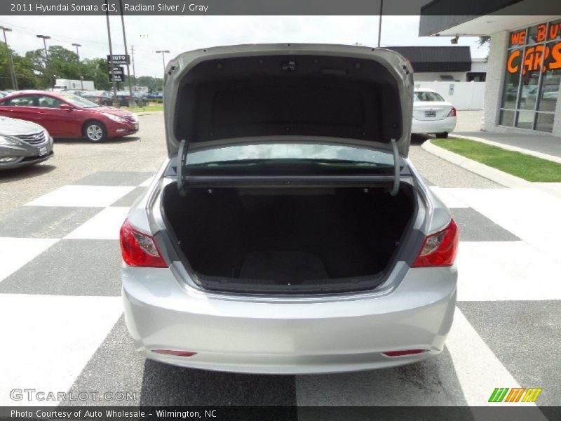 Radiant Silver / Gray 2011 Hyundai Sonata GLS