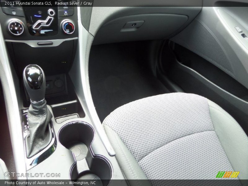 Radiant Silver / Gray 2011 Hyundai Sonata GLS