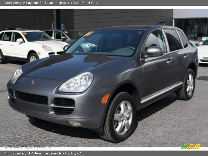 Titanium Metallic / Stone/Steel Grey 2006 Porsche Cayenne S