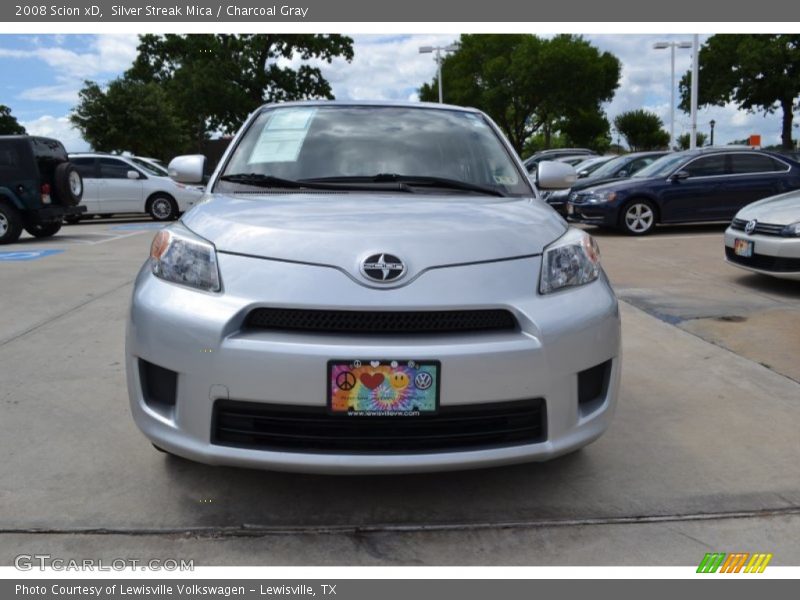 Silver Streak Mica / Charcoal Gray 2008 Scion xD