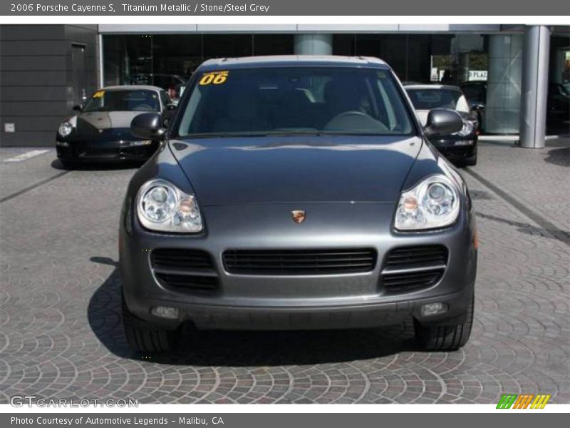 Titanium Metallic / Stone/Steel Grey 2006 Porsche Cayenne S