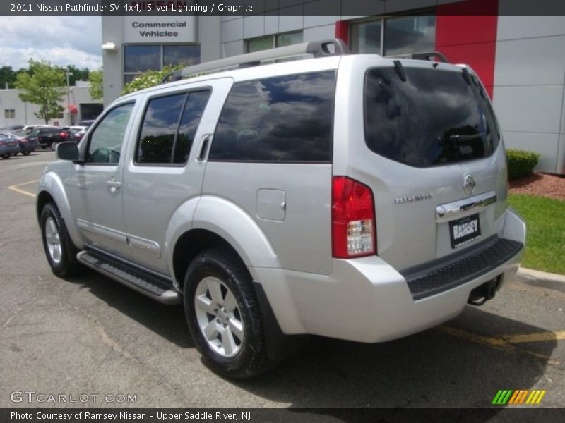 Silver Lightning / Graphite 2011 Nissan Pathfinder SV 4x4