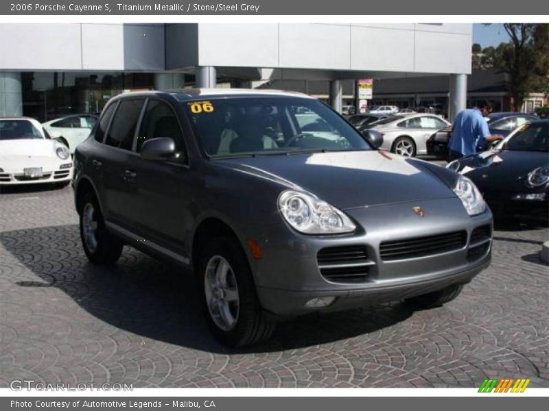 Titanium Metallic / Stone/Steel Grey 2006 Porsche Cayenne S