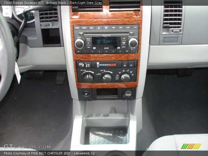 Brilliant Black / Dark/Light Slate Gray 2008 Dodge Durango SLT