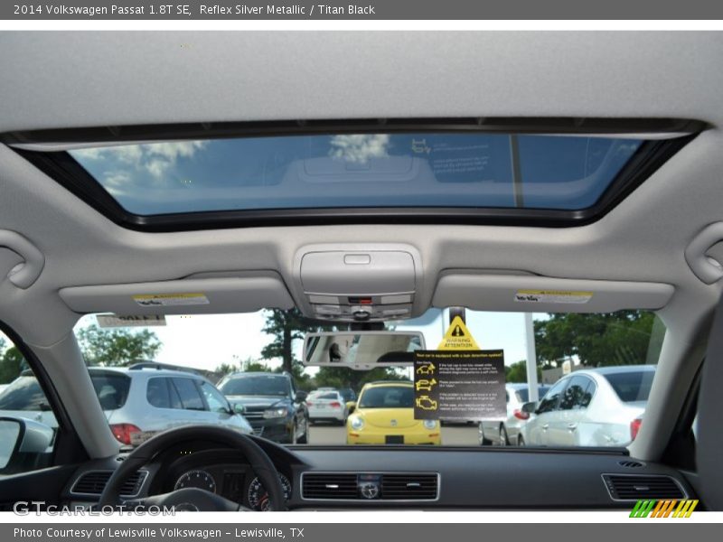 Reflex Silver Metallic / Titan Black 2014 Volkswagen Passat 1.8T SE