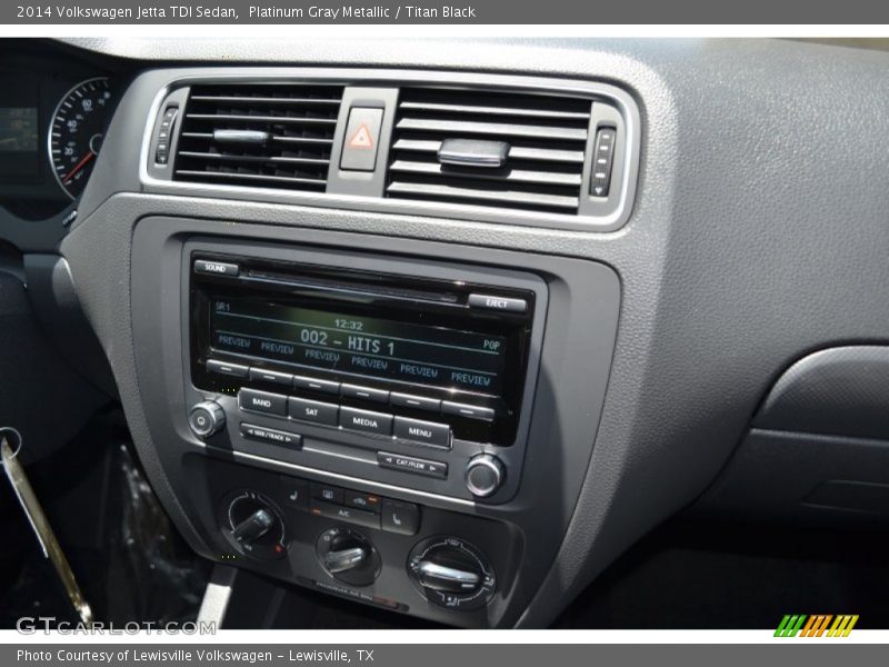 Platinum Gray Metallic / Titan Black 2014 Volkswagen Jetta TDI Sedan