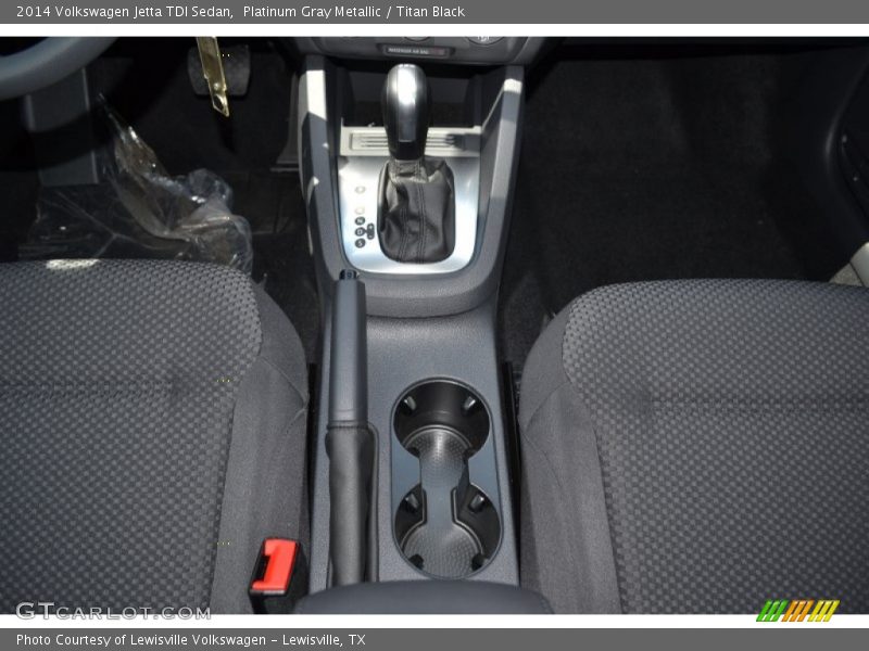 Platinum Gray Metallic / Titan Black 2014 Volkswagen Jetta TDI Sedan