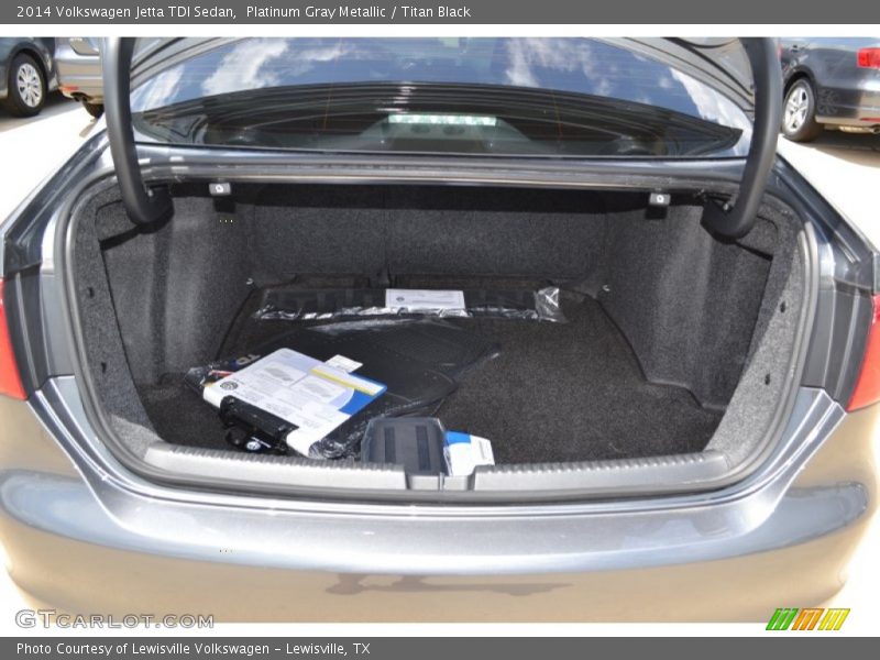 Platinum Gray Metallic / Titan Black 2014 Volkswagen Jetta TDI Sedan