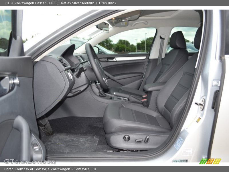Reflex Silver Metallic / Titan Black 2014 Volkswagen Passat TDI SE