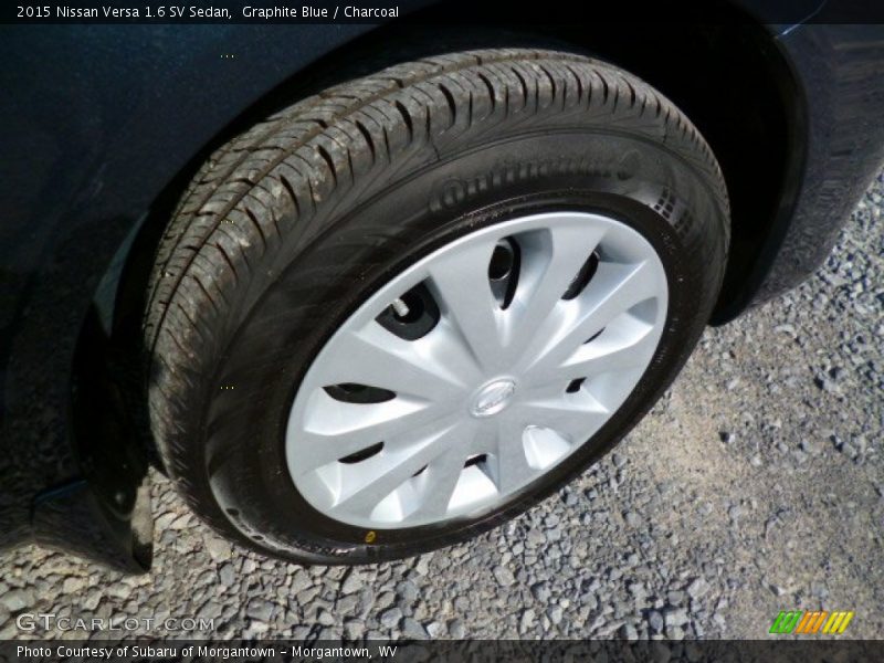 Graphite Blue / Charcoal 2015 Nissan Versa 1.6 SV Sedan