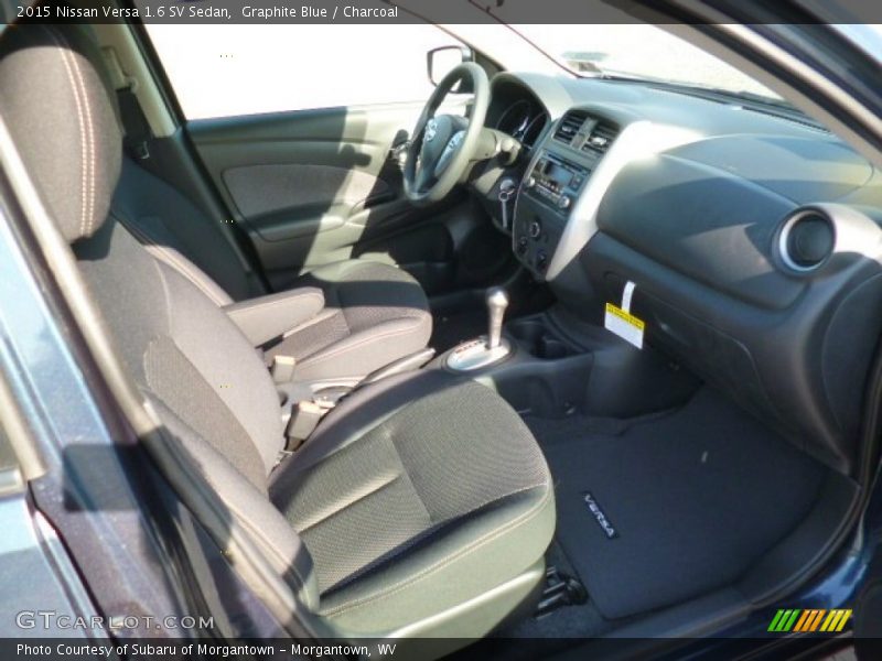 Graphite Blue / Charcoal 2015 Nissan Versa 1.6 SV Sedan