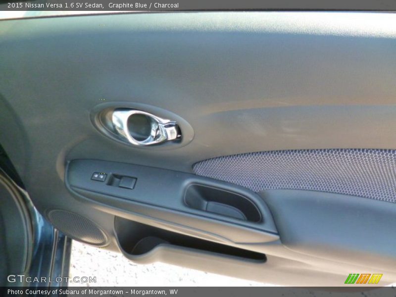 Graphite Blue / Charcoal 2015 Nissan Versa 1.6 SV Sedan