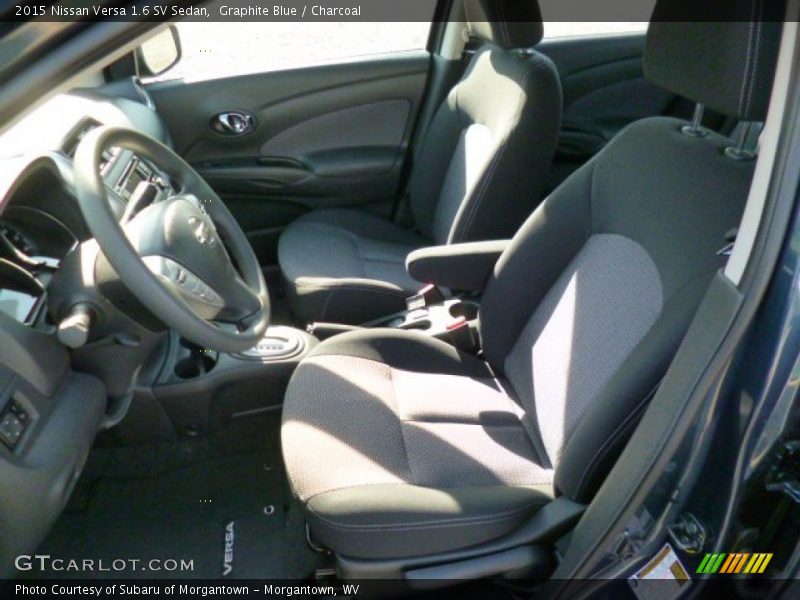 Graphite Blue / Charcoal 2015 Nissan Versa 1.6 SV Sedan
