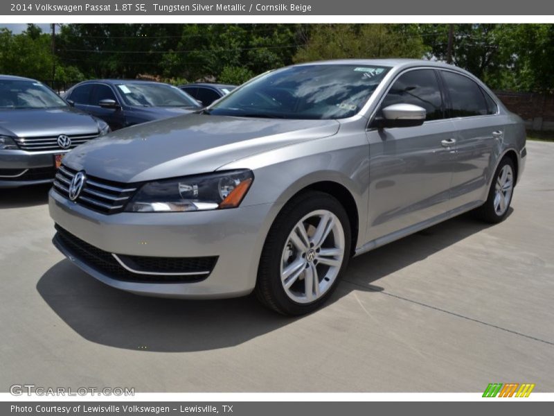Tungsten Silver Metallic / Cornsilk Beige 2014 Volkswagen Passat 1.8T SE