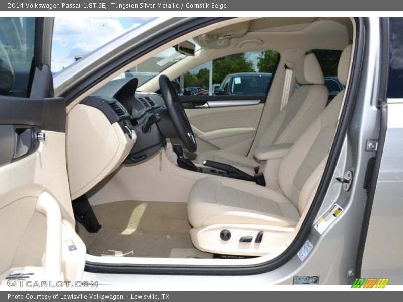 Tungsten Silver Metallic / Cornsilk Beige 2014 Volkswagen Passat 1.8T SE