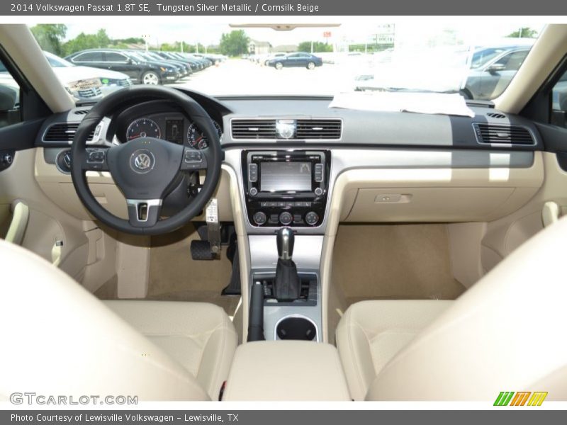 Tungsten Silver Metallic / Cornsilk Beige 2014 Volkswagen Passat 1.8T SE