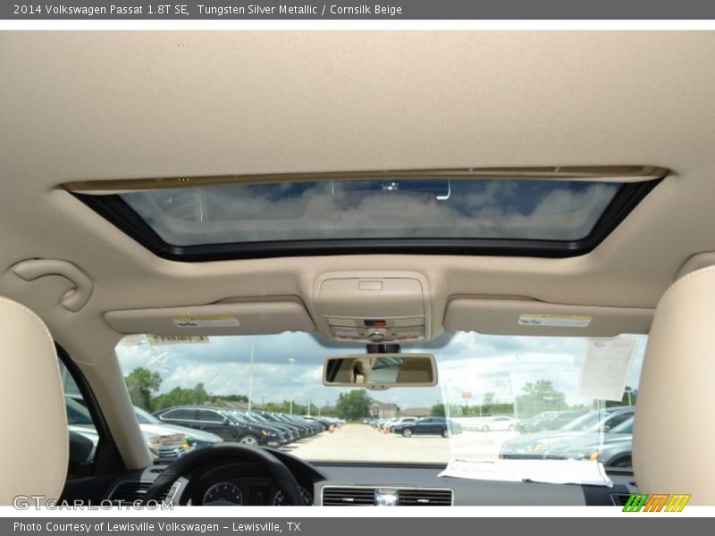 Tungsten Silver Metallic / Cornsilk Beige 2014 Volkswagen Passat 1.8T SE