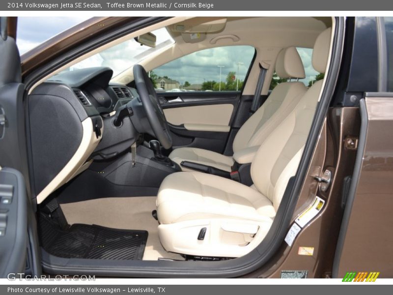 Toffee Brown Metallic / Cornsilk Beige 2014 Volkswagen Jetta SE Sedan