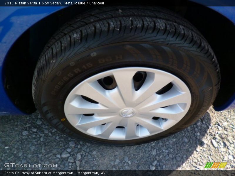 Metallic Blue / Charcoal 2015 Nissan Versa 1.6 SV Sedan