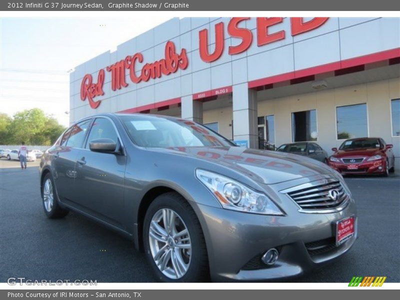 Graphite Shadow / Graphite 2012 Infiniti G 37 Journey Sedan